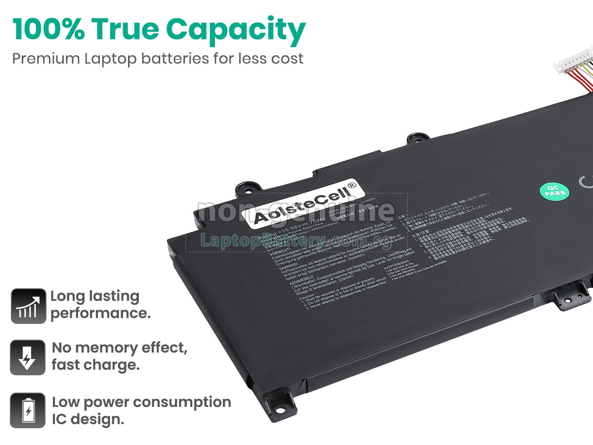 replacement Asus C41N2203 battery