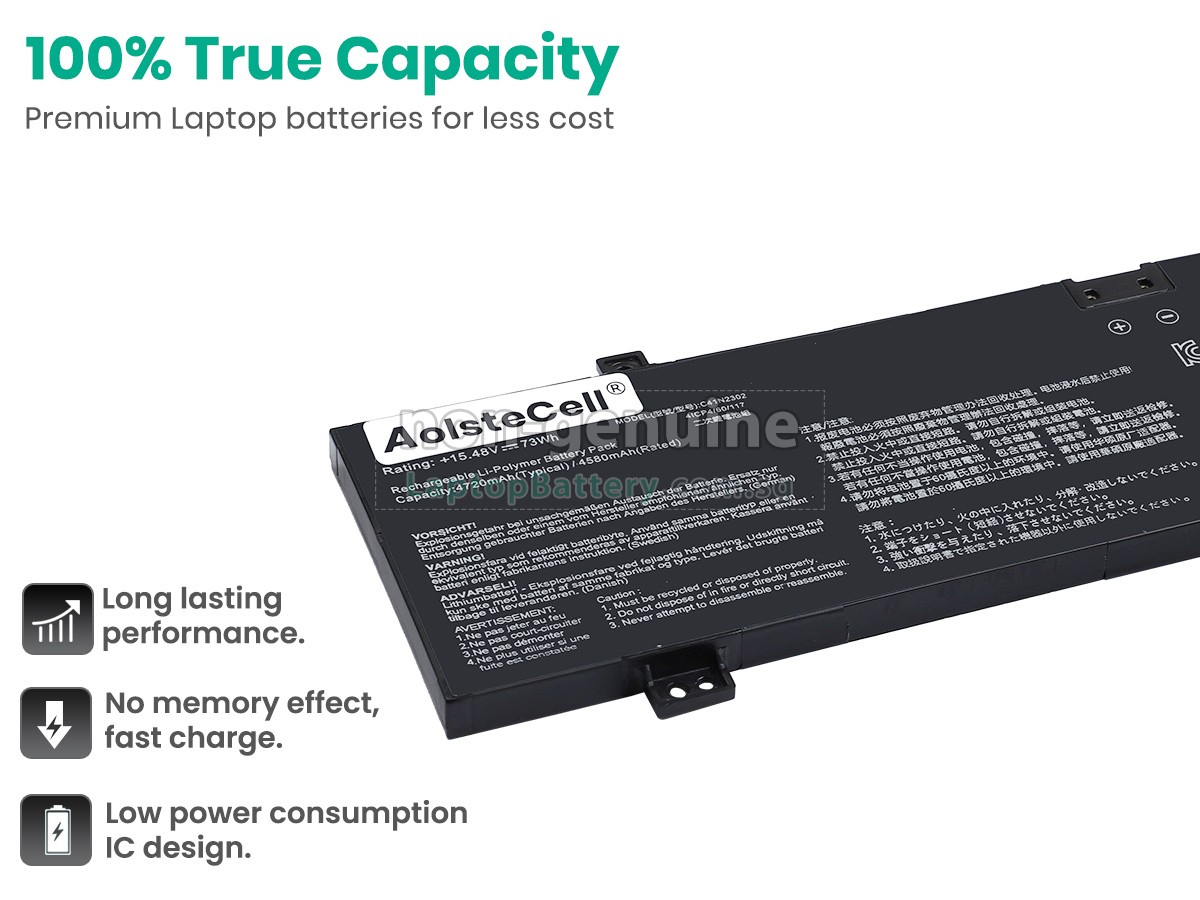 replacement Asus 0B200-04460000 battery