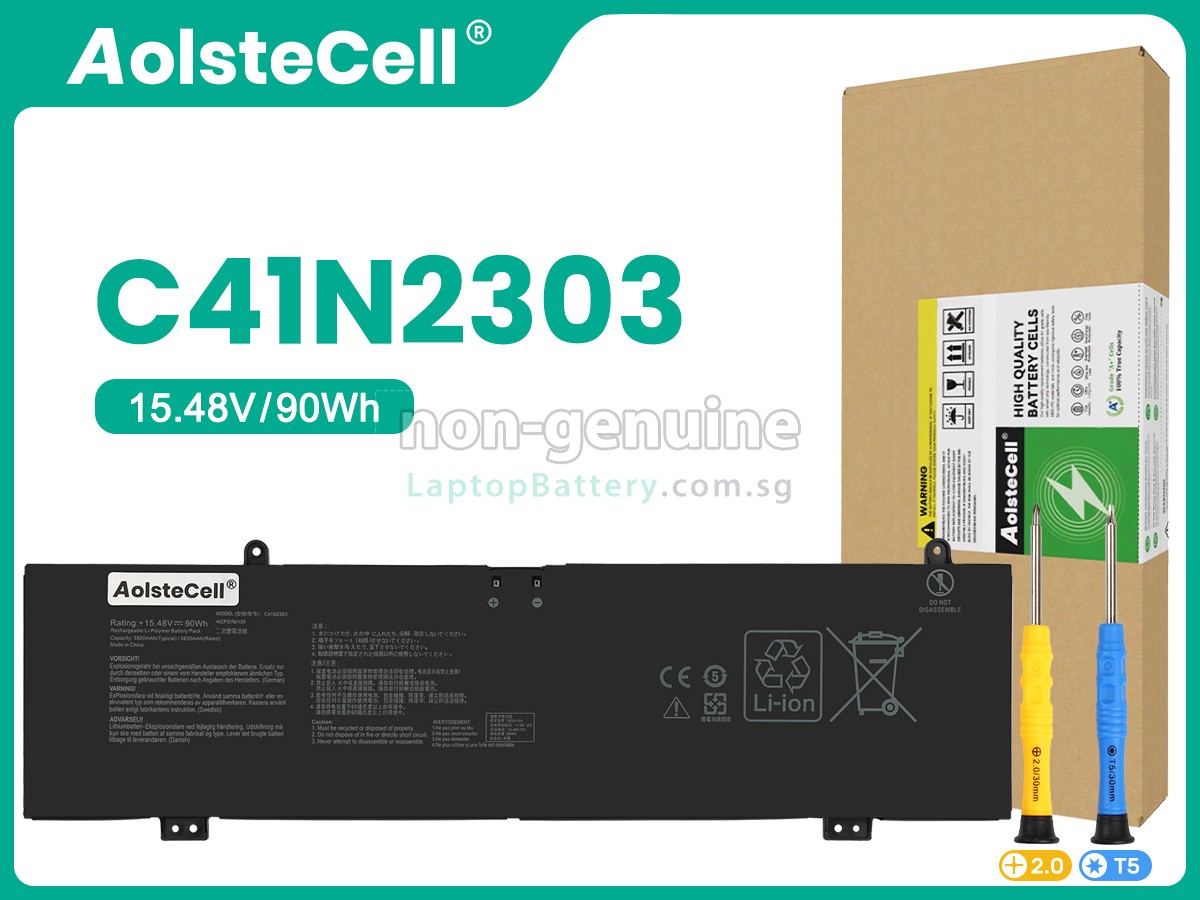 replacement Asus C41N2303 battery