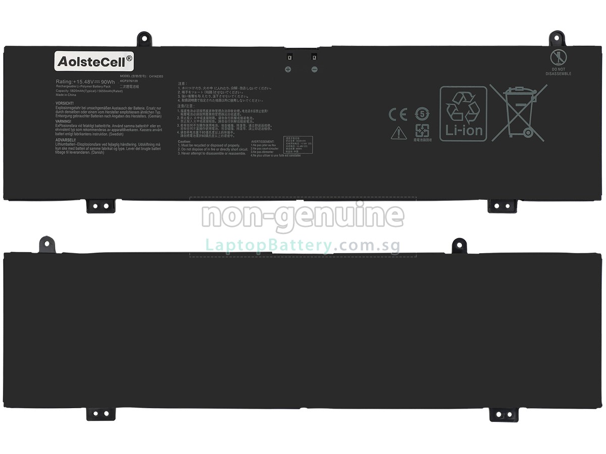 replacement Asus C41N2303 battery