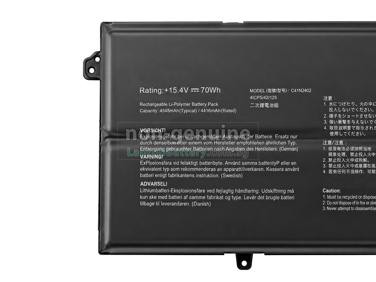 replacement Asus VivoBook S16 S3607QA battery