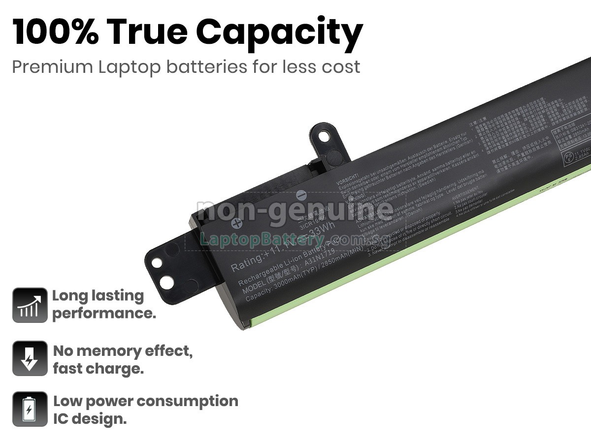 replacement Asus A407UB battery