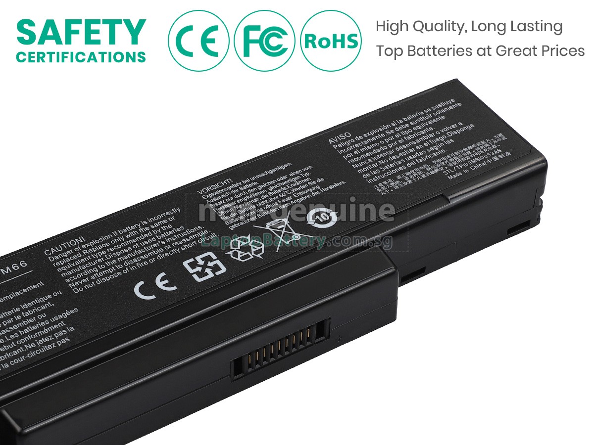 replacement Asus F3H-AP003C battery