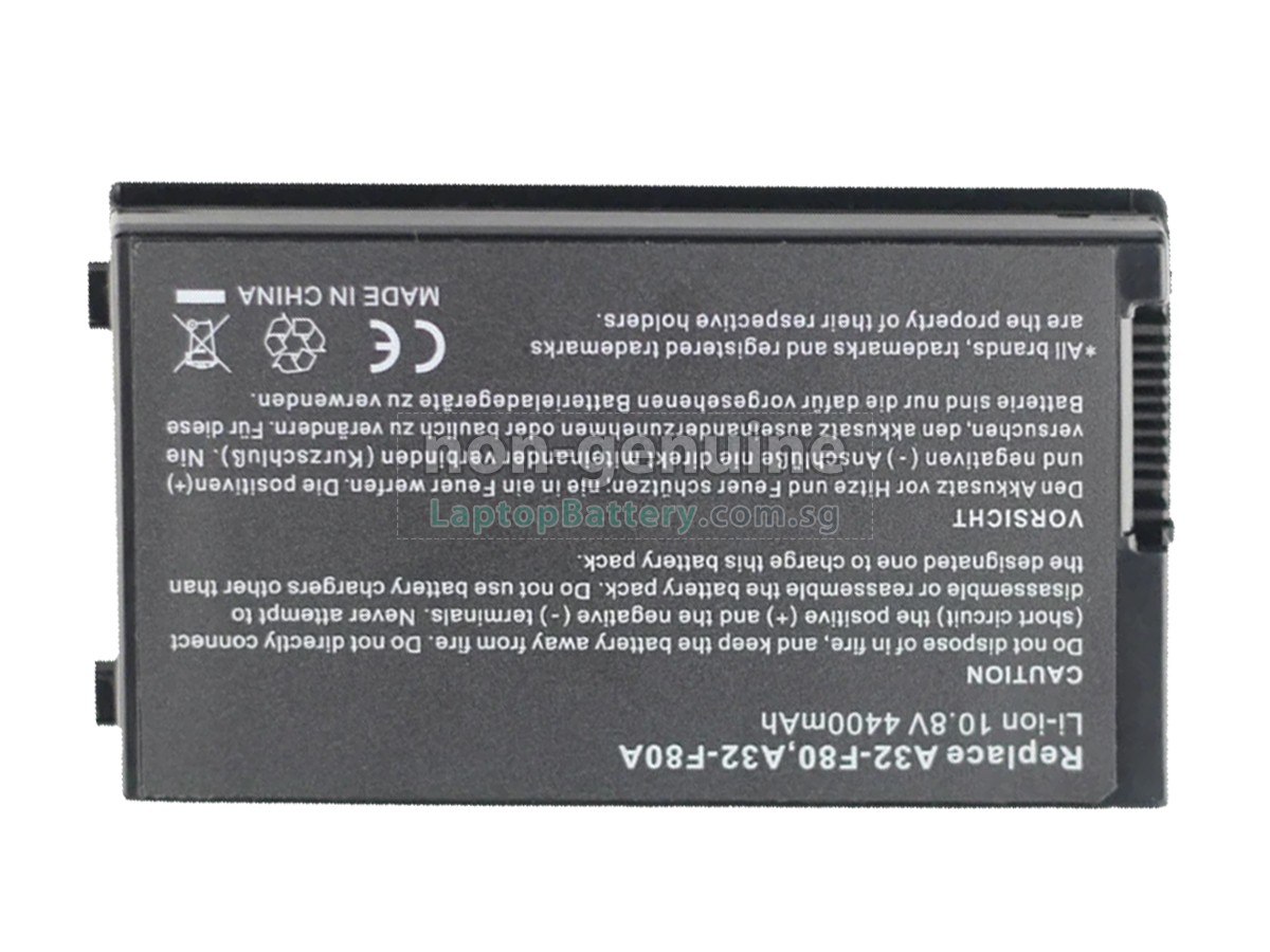 replacement Asus F83E43VF-SL battery