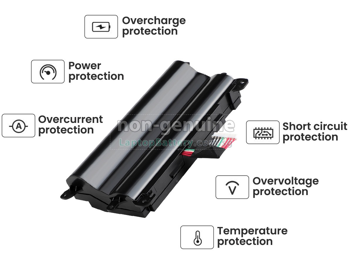 replacement Asus G752VL-DH71 battery