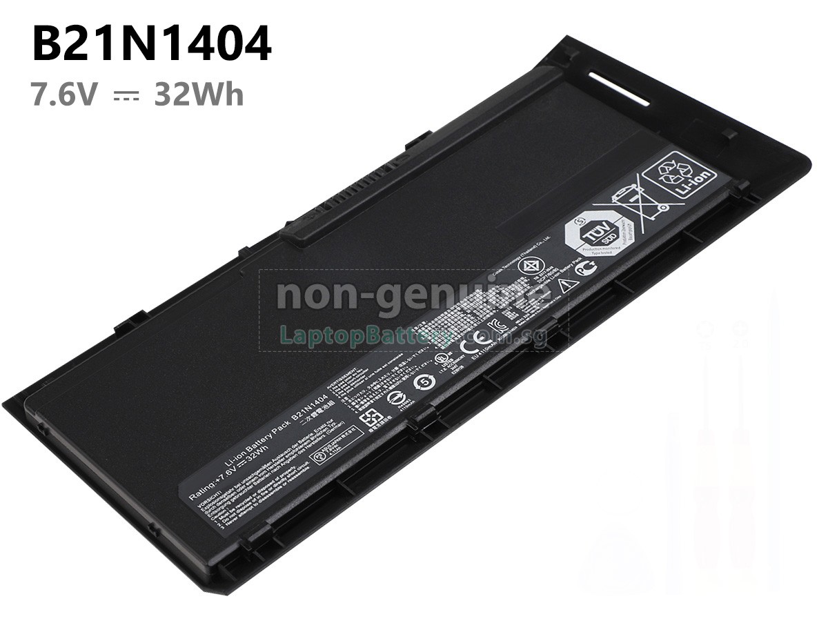 replacement Asus B21N1404 battery