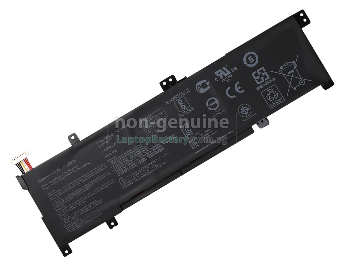thumbnail image 2 of Genuine B31N1429 Replacement Laptop Battery For ASUS A501L K501U K501UX K501UB Series - 11.4V 48Wh 2 of 5