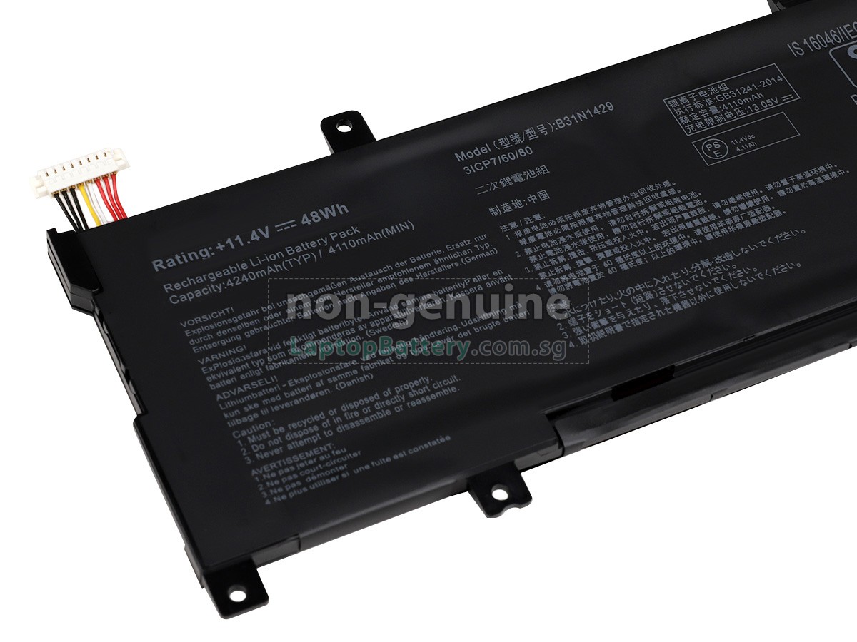 replacement Asus K501LX battery