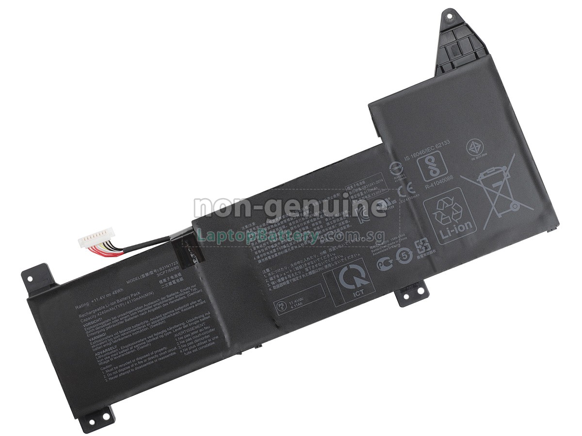 replacement Asus VivoBook X570DD battery