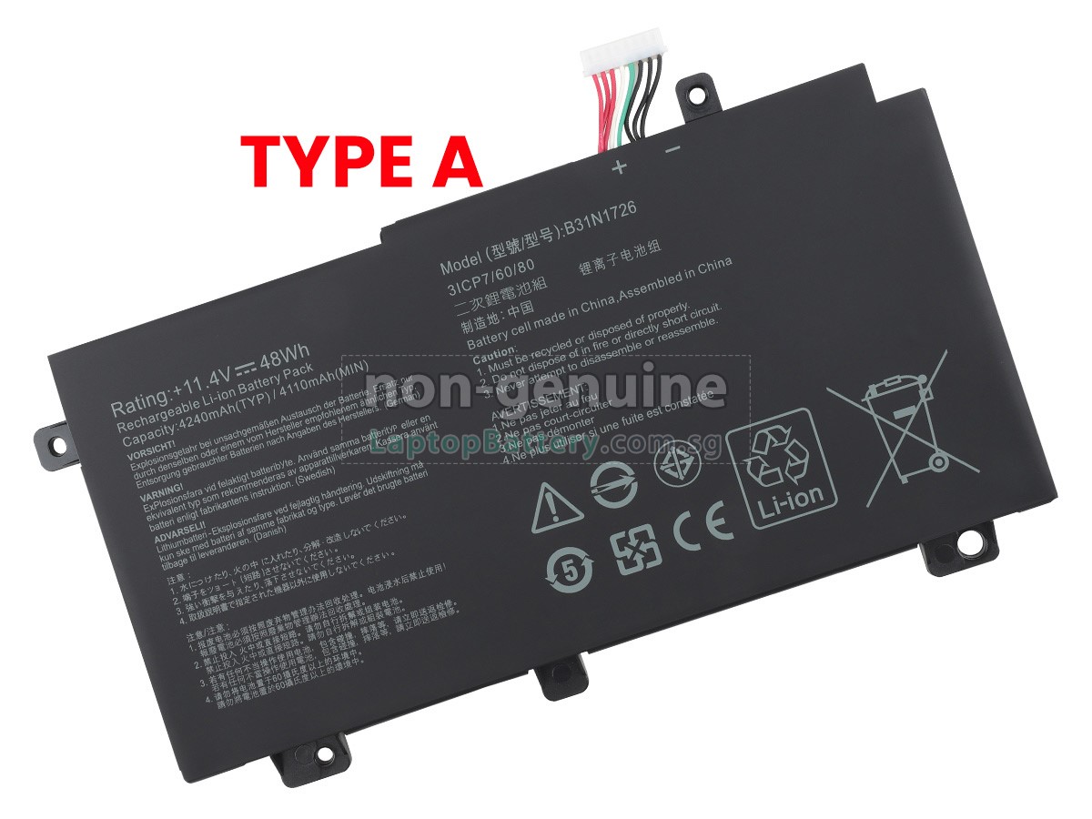 replacement Asus TUF505GD battery