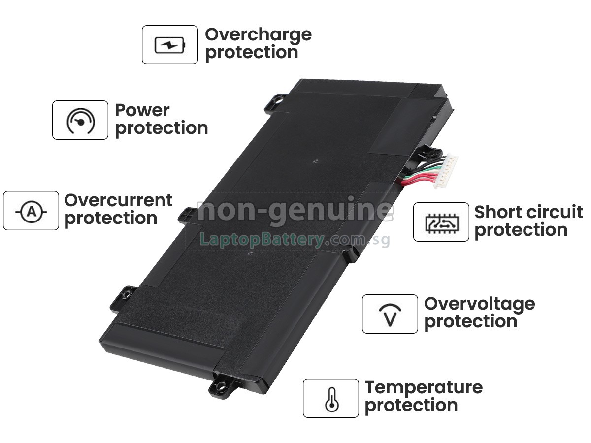 Battery for Asus TUF GAMING F15 FX506LIHN091T,replacement Asus TUF