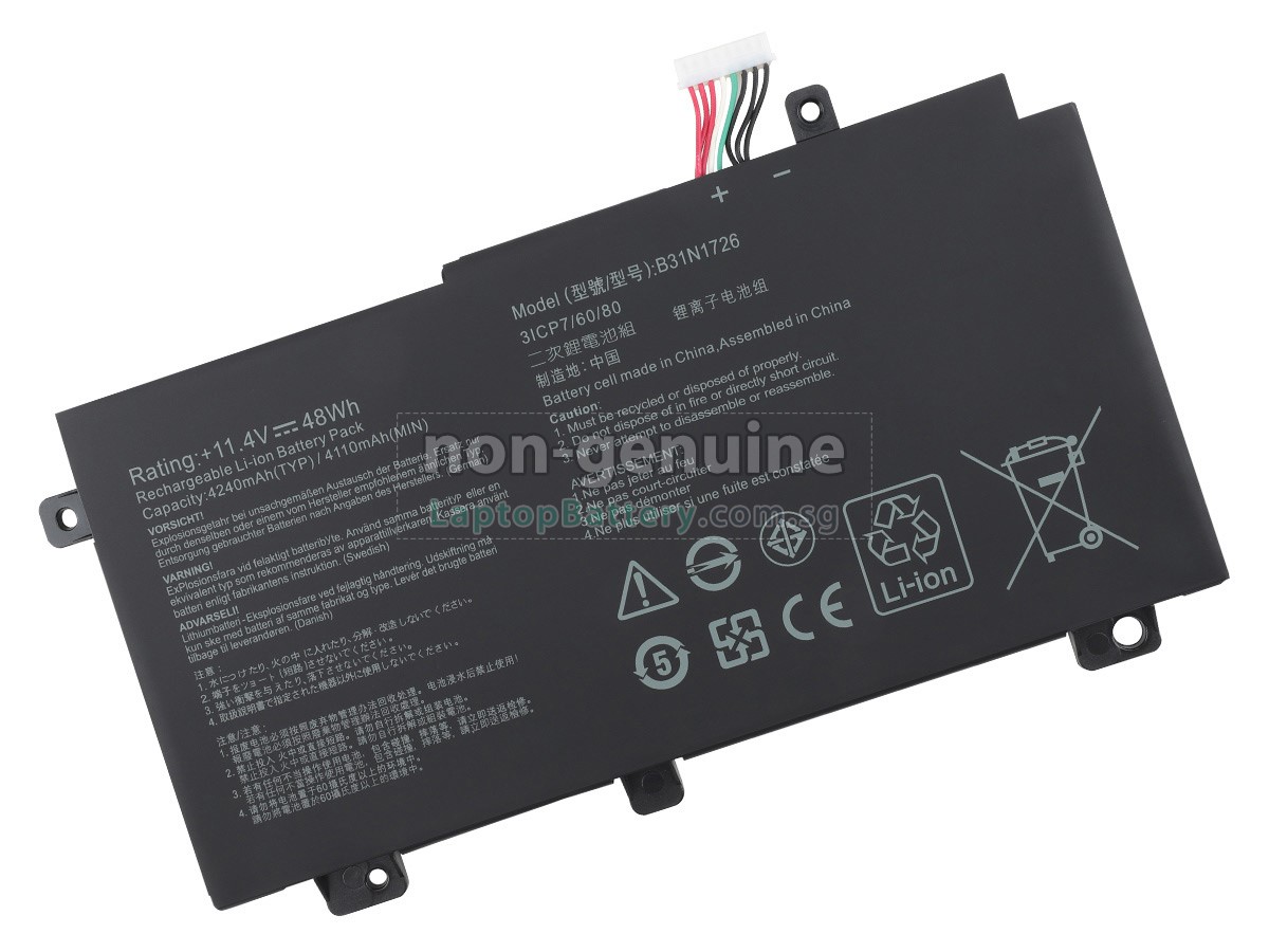 Battery for Asus TUF GAMING F15 FX566LI,replacement Asus TUF GAMING F15