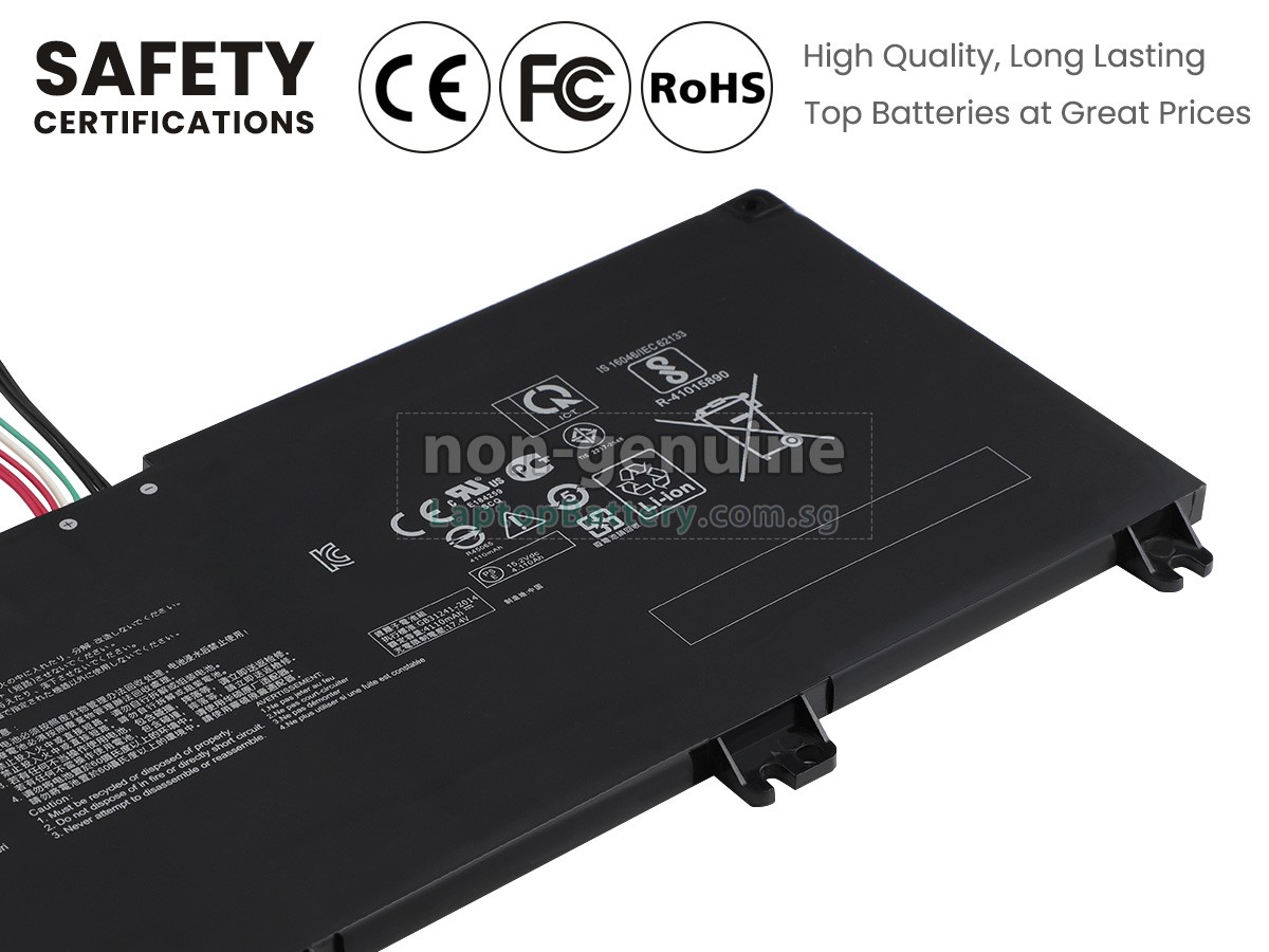 replacement Asus FX705GD battery