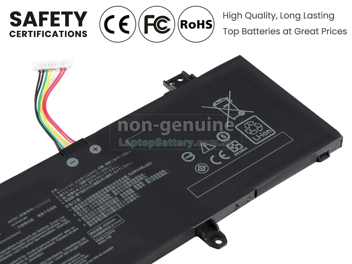 replacement Asus VivoBook A412FA battery
