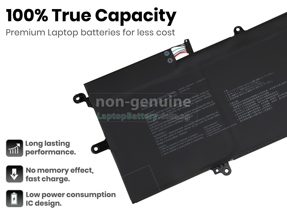 replacement Asus ZenBook Flip 14 UX461UN battery