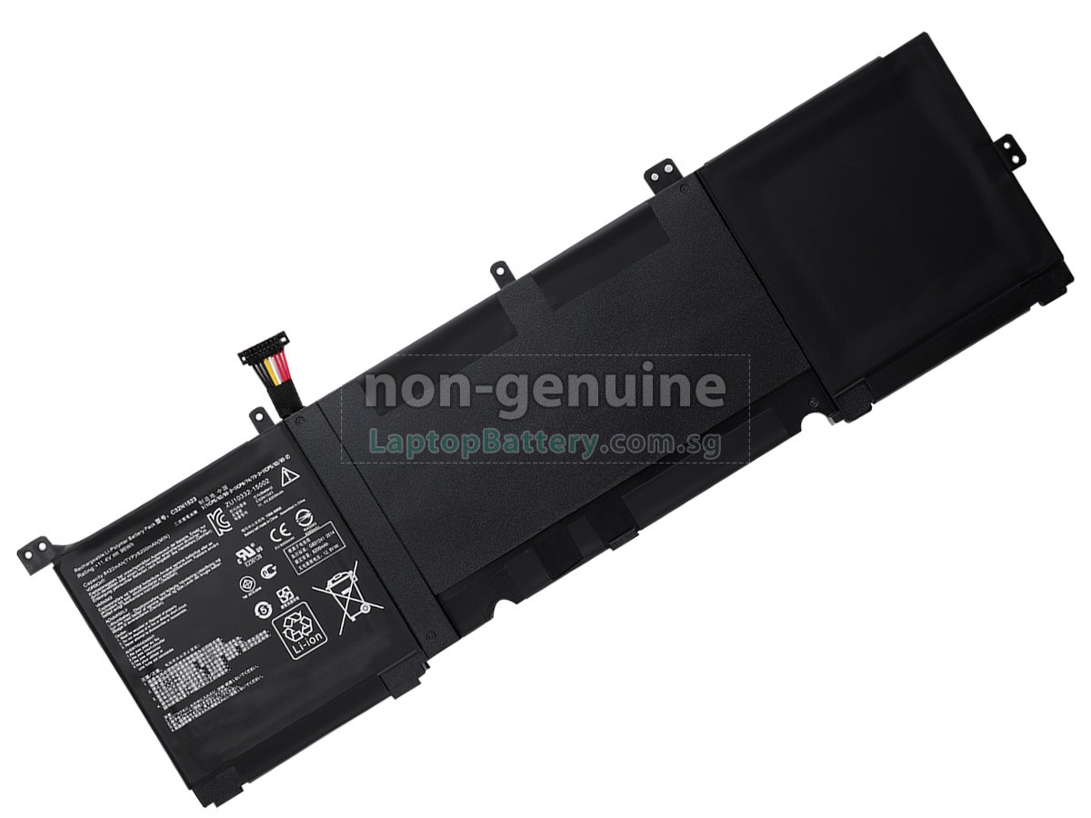 replacement Asus Rog G501VW-FI034T-BE battery