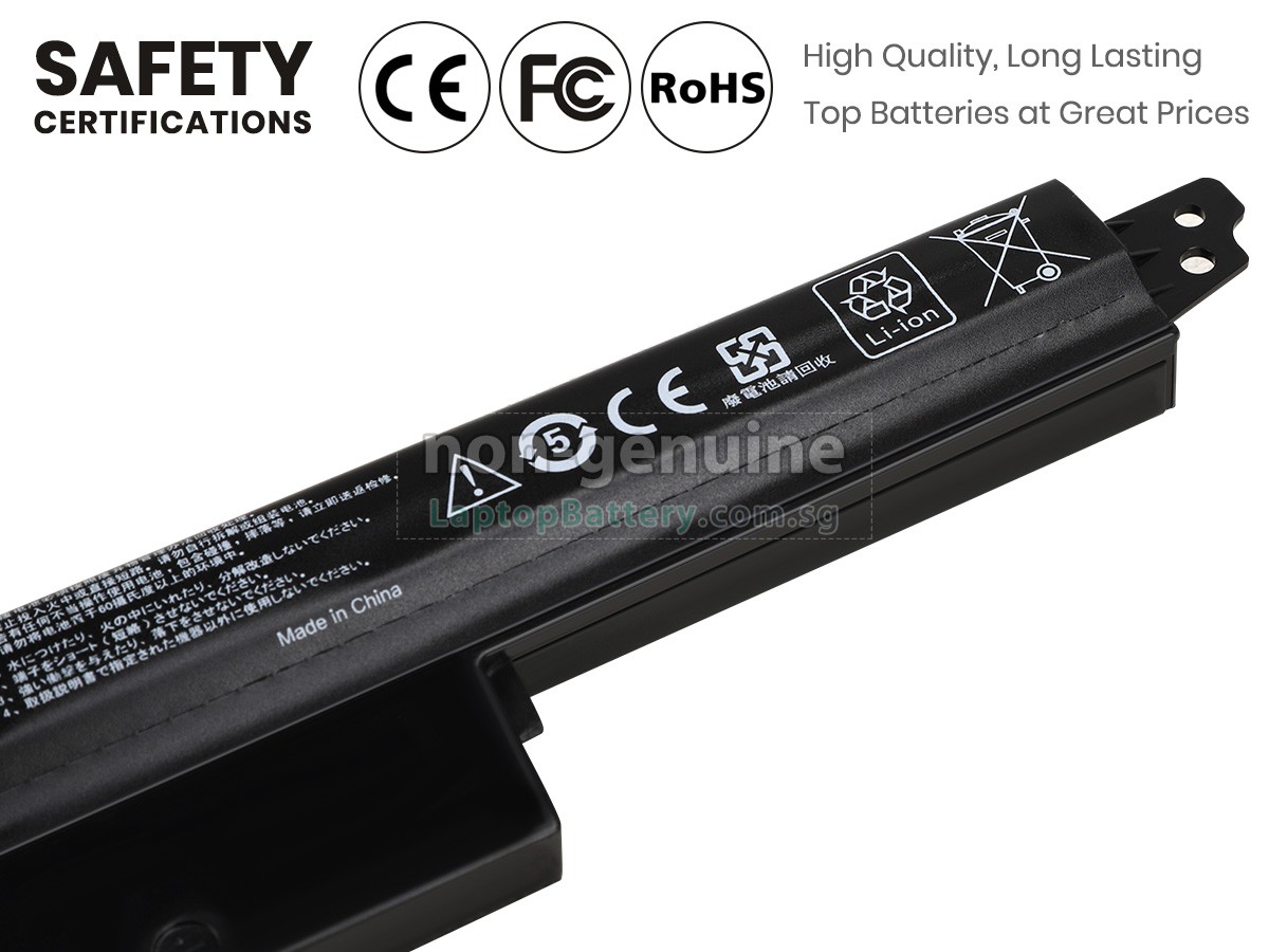 replacement Asus VivoBook F200CA battery