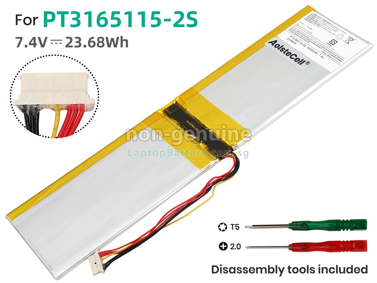 replacement Avita PT3165115-2S battery