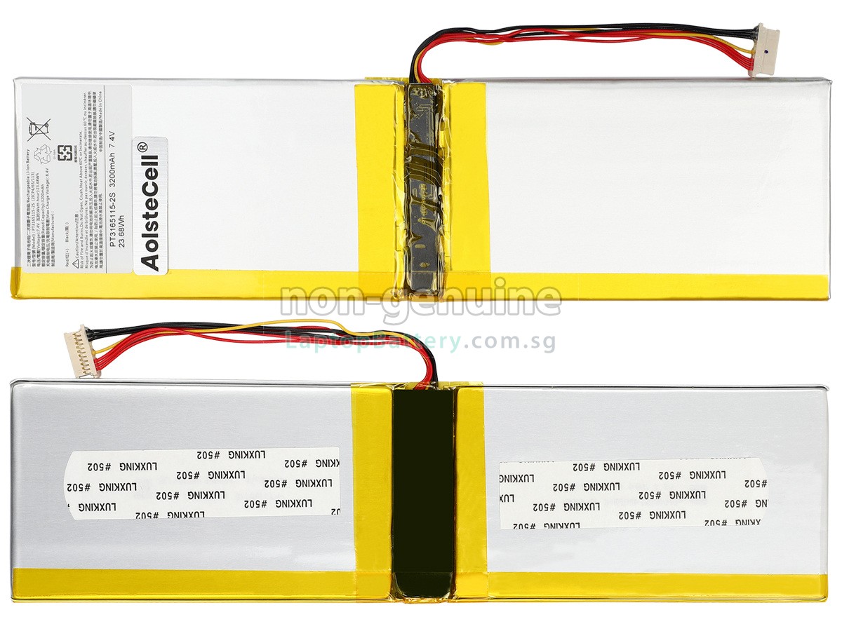 replacement Avita PT3165115-2S battery