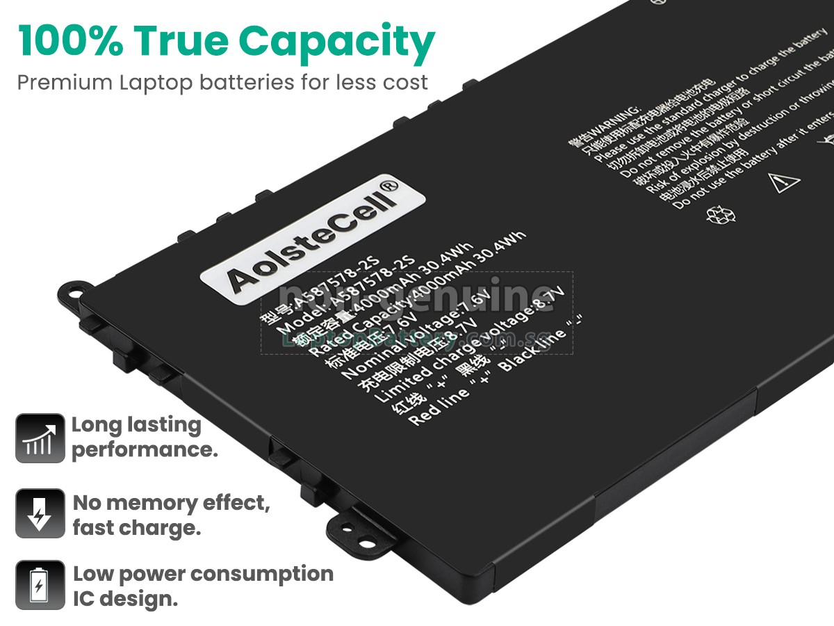 replacement AXIOO MYBOOK 14F NBAX21L battery