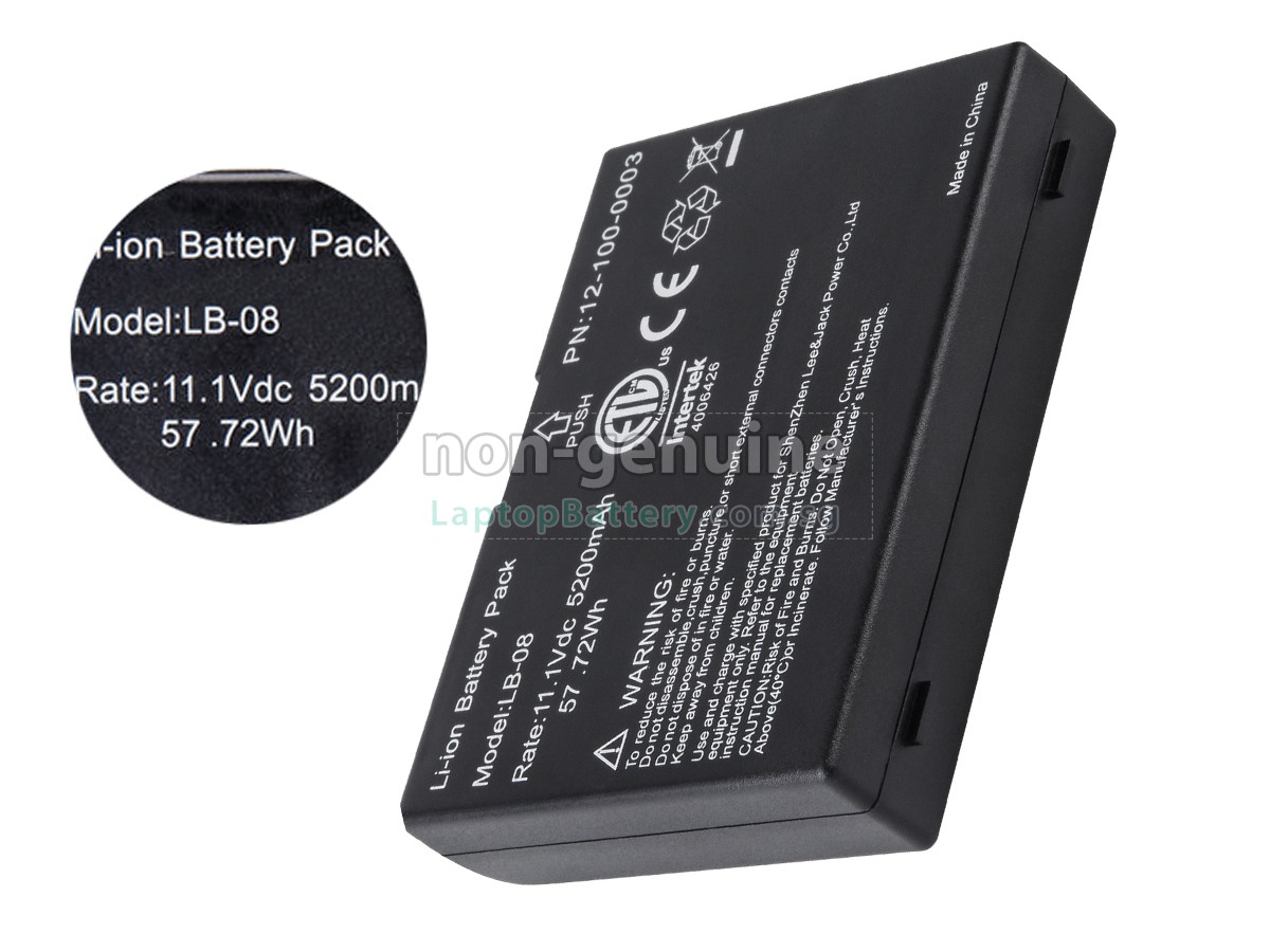 replacement Biolight 12-100-0003 battery