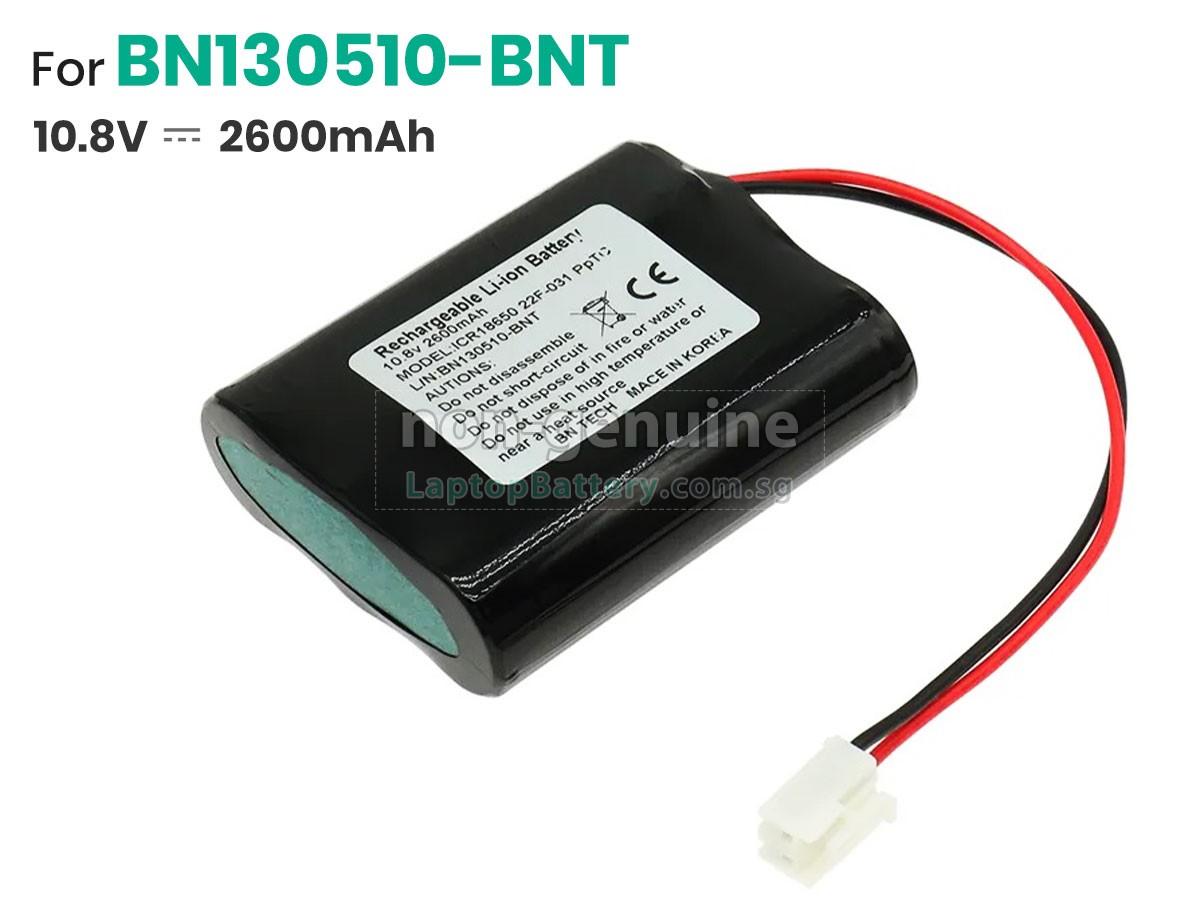 replacement Bionet BN130510-BNT battery