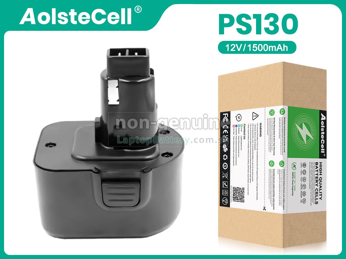 replacement Black Decker 12V-PS130 battery