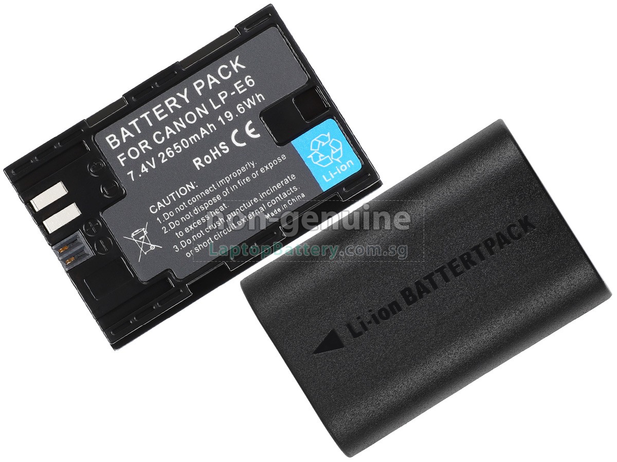 replacement Canon LP-E6P battery