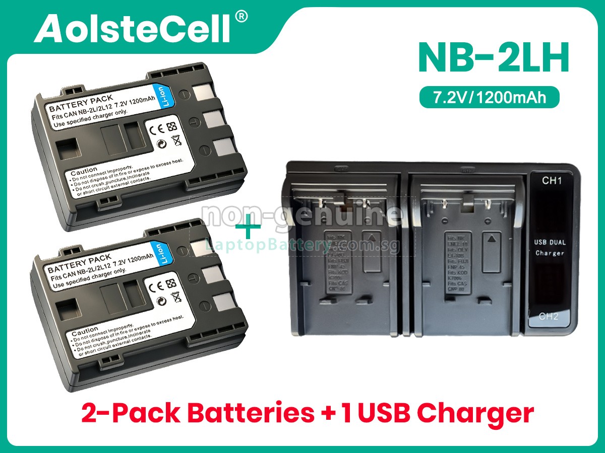 replacement Canon MD100 battery
