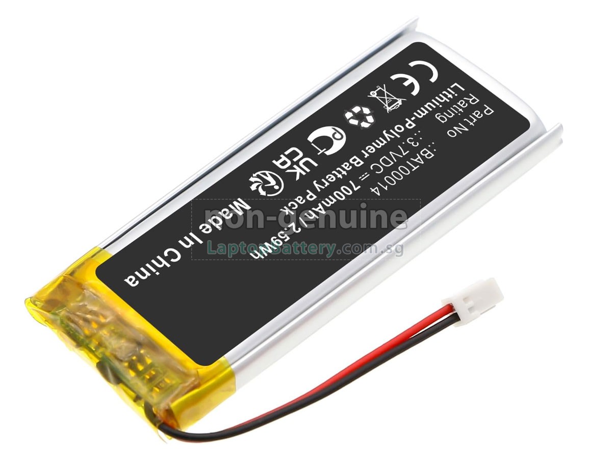 replacement Cardo BAT00014 battery