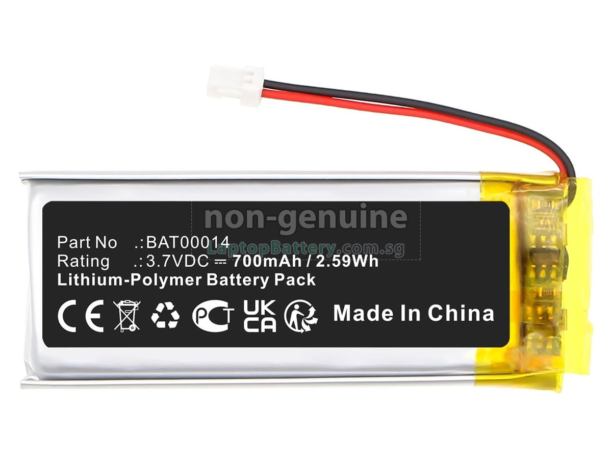 replacement Cardo BAT00014 battery