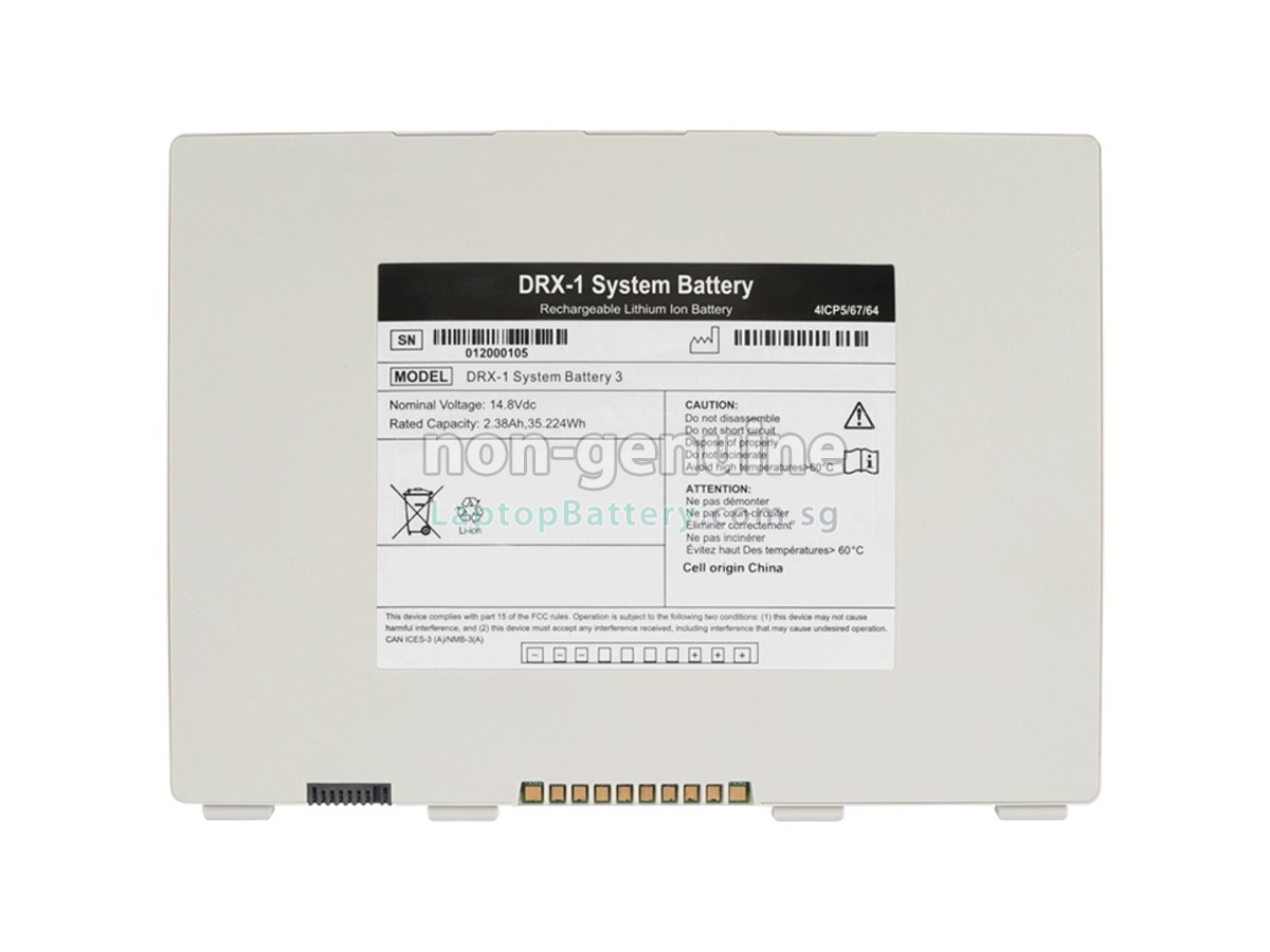 replacement Carestream 8024853 battery