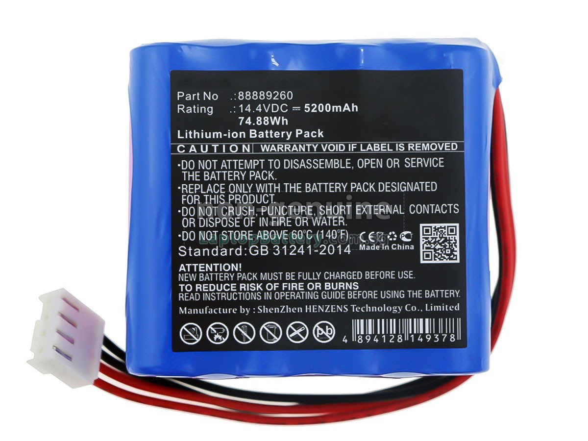 replacement Carewell HX-18650-14.4-4400 battery