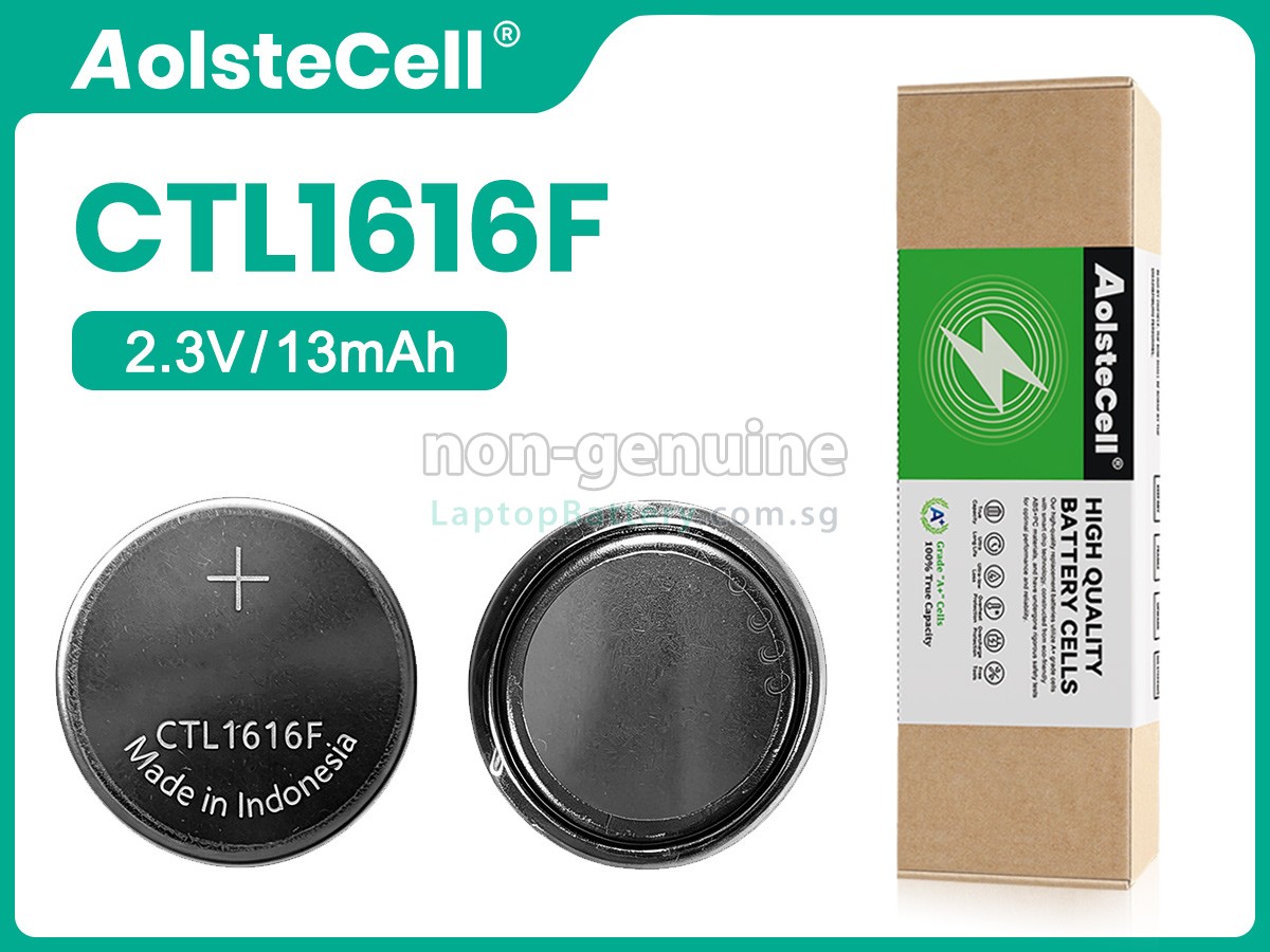replacement Casio CTL1616F battery