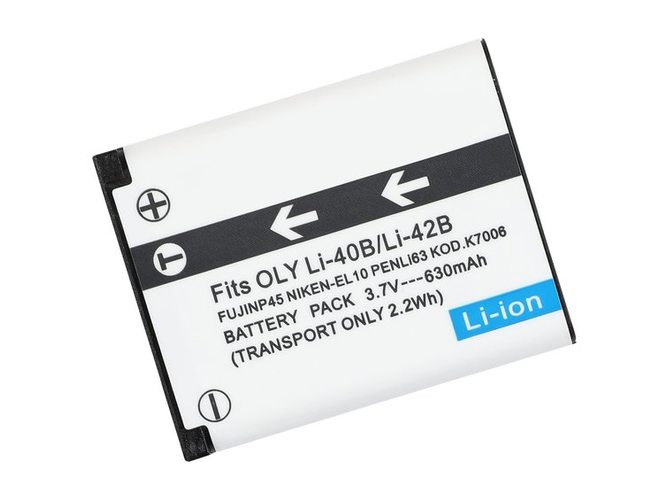 Battery for Casio Exilim QV-R80