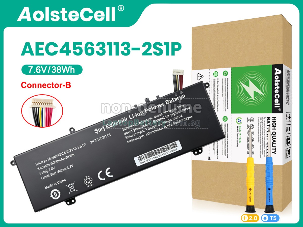 replacement Casper AEC4563113-2S1P battery
