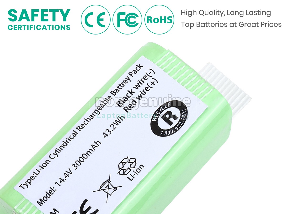 replacement Cecotec CMICR18650F8M7-4S1P battery