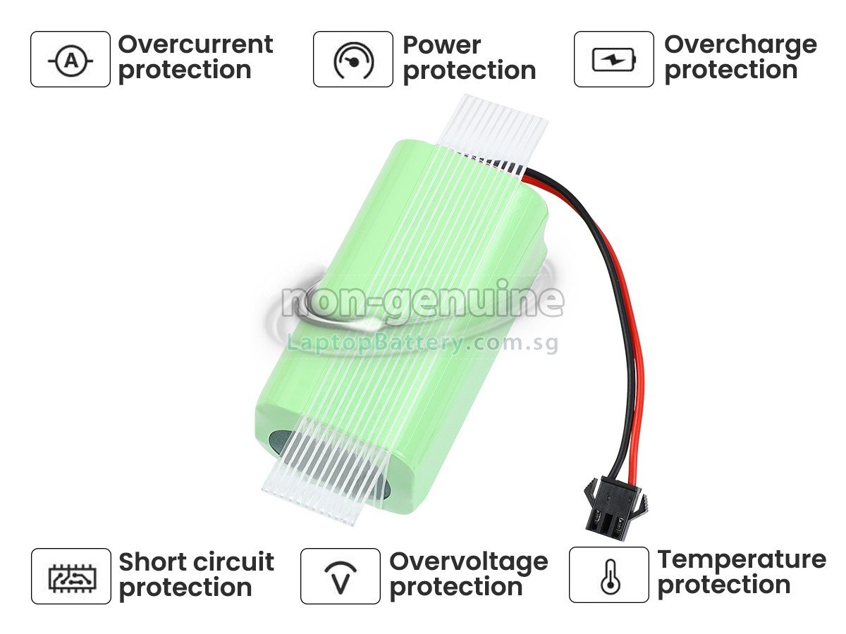 replacement Cecotec CMICR18650F8M7-4S1P battery