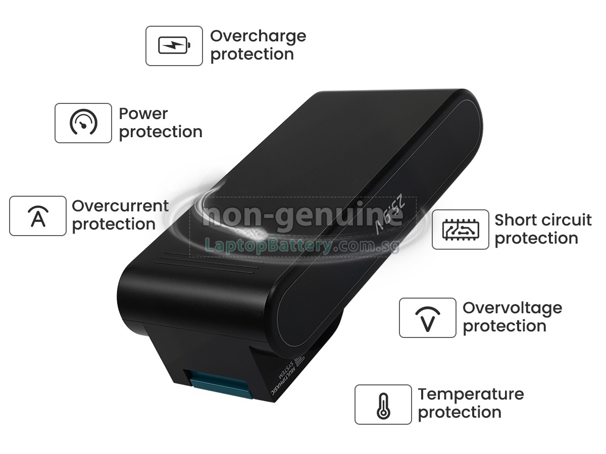 replacement Cecotec ROCKSTAR 1300 X-TREME battery
