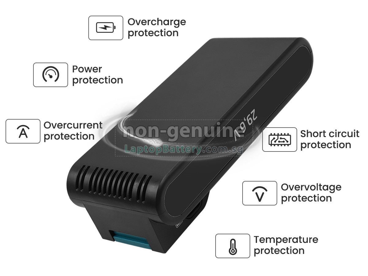 replacement Cecotec ROCKSTAR 1700 X-TREME battery