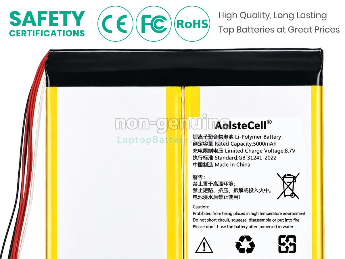 replacement CHUWI 2969G5 battery