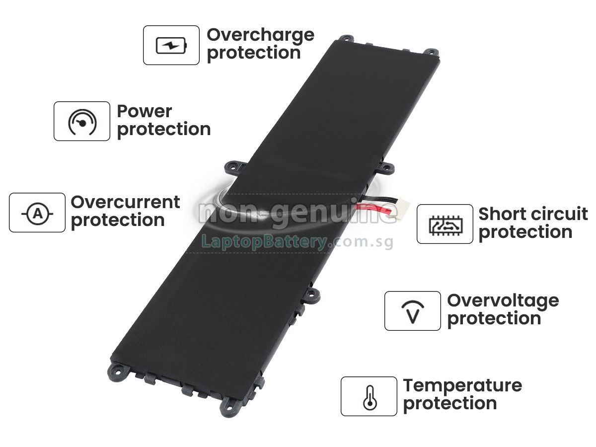 replacement CHUWI 059B4-2S1P(2ICP5/59/115) battery