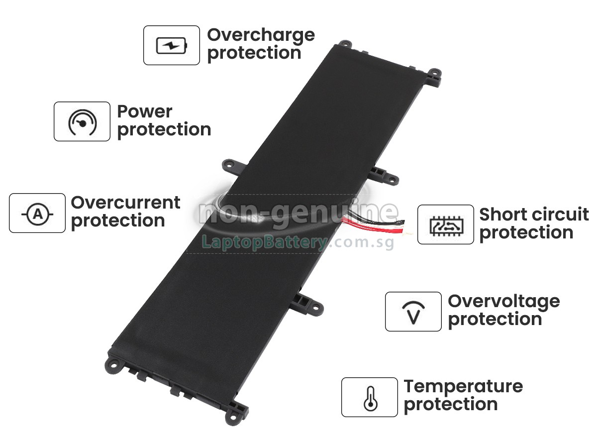 replacement CHUWI 059B4-2S1P(2ICP5/59/115) battery