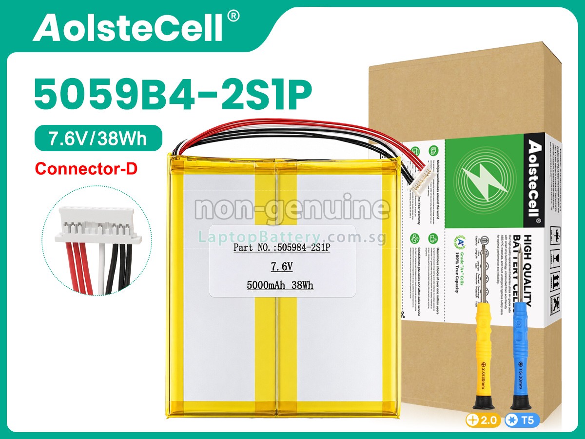 replacement CHUWI 059B4-2S1P(2ICP5/59/115) battery