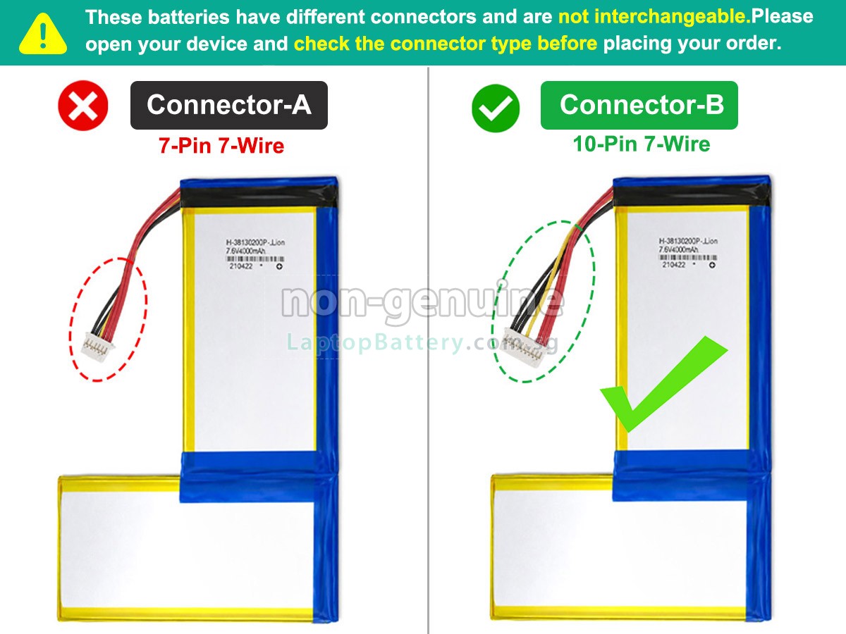 replacement CHUWI H-38130200P battery