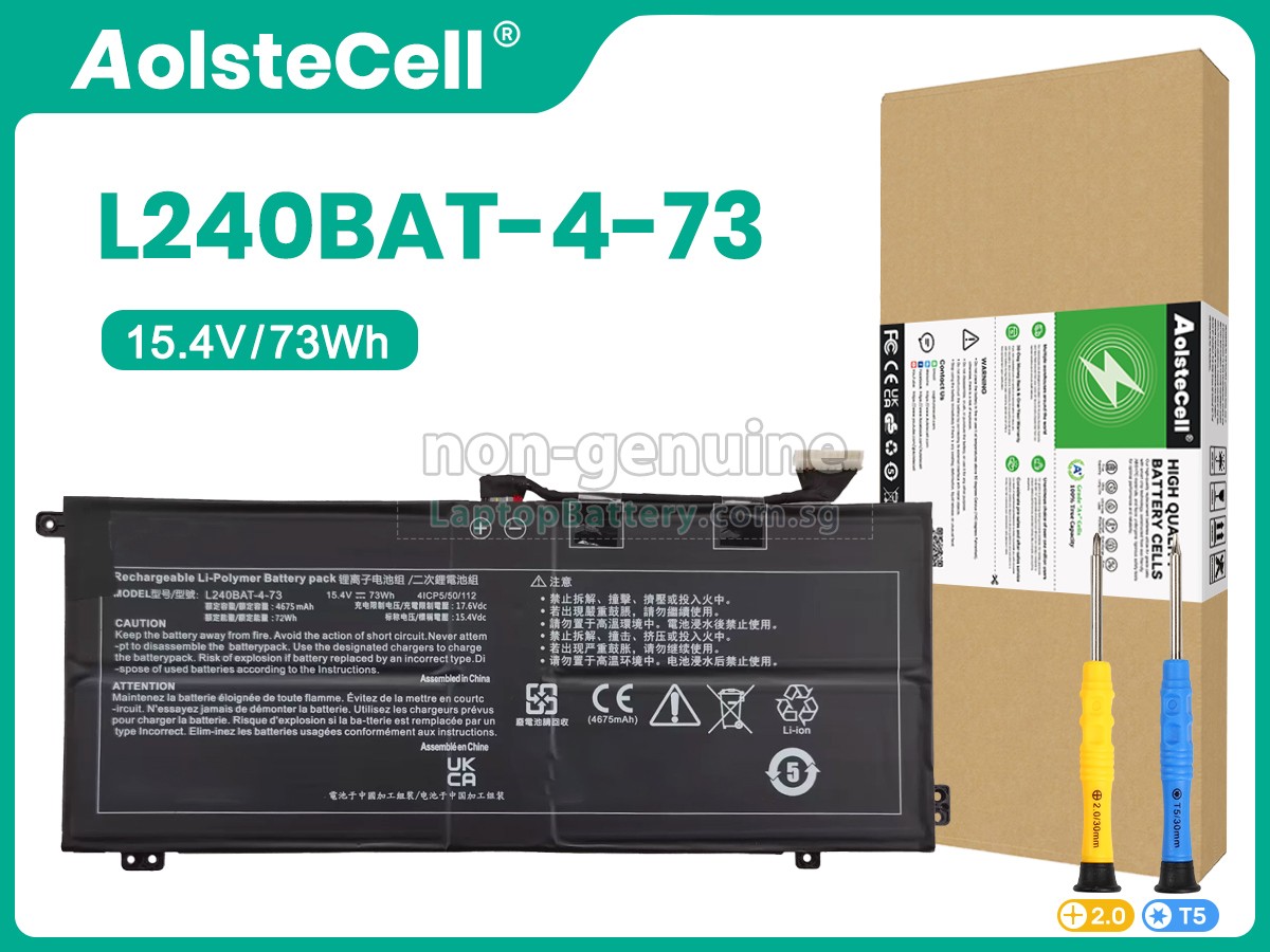 replacement Clevo L240BAT-4-73 battery