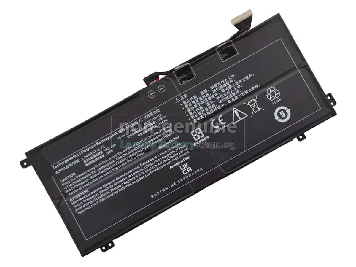 replacement Clevo L240BAT-4-73 battery