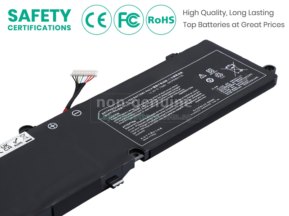 replacement Clevo THUNDEROBOT 911 battery