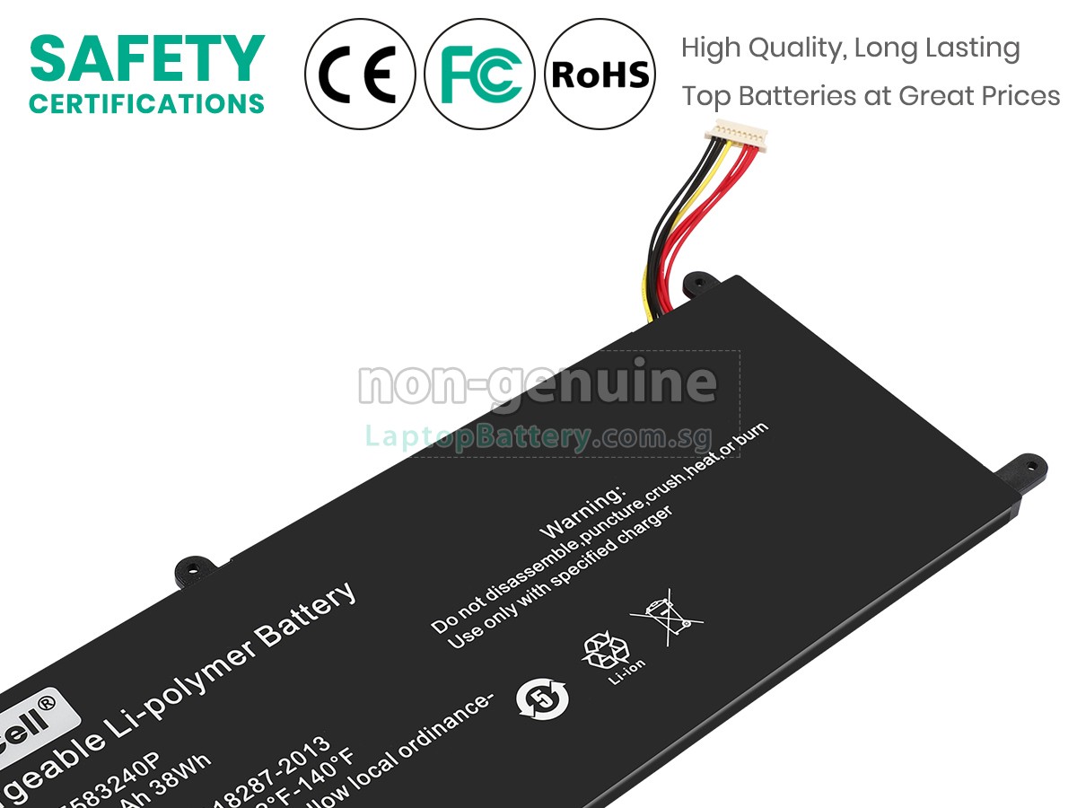 replacement Cooyes 5583240P battery