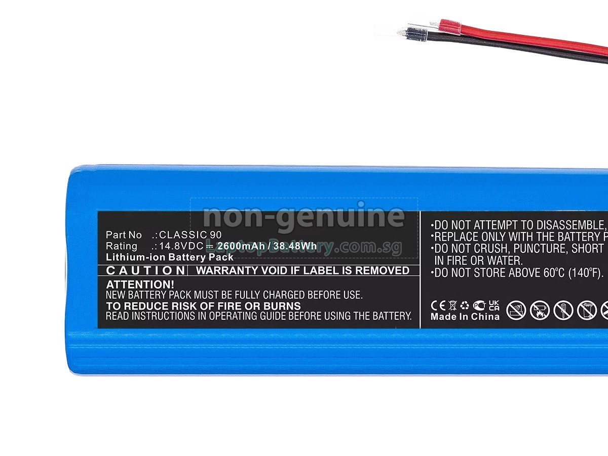 replacement Creative CLASSIC 90 battery